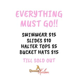 EVERYTHING must go!! @aqueens_kalon on ig
